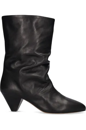Isabel Marant 55mm Reachi Leather Ankle Boots