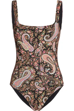 Etro Printed Lycra One Piece Swimsuit