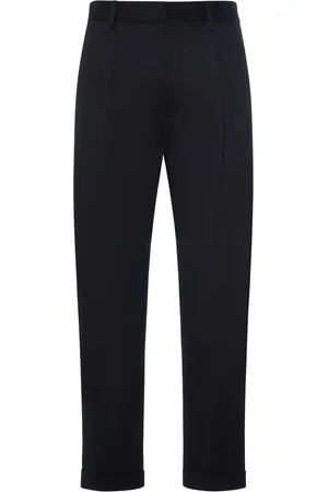 Dsquared2 Pleated Stretch Cotton Pants