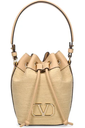 VALENTINO GARAVANI Mini Vlogo Signature Drawstring Bag