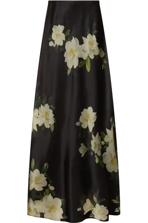 ZIMMERMANN Harmony Floral Flared Silk Maxi Skirt