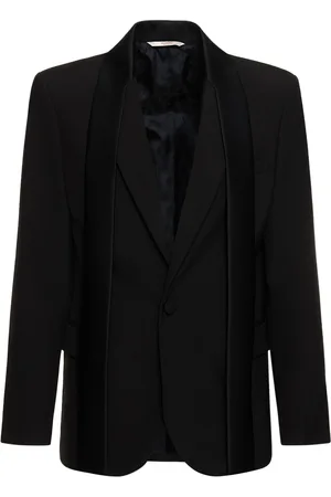 VALENTINO Tailored Wool Tuxedo Jacket