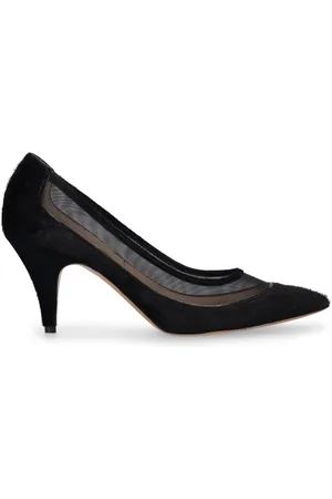 Khaite 75mm River Pony Hair Pumps