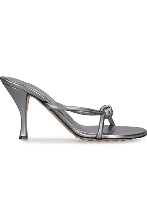 Bottega Veneta 80mm Blink Leather Mules