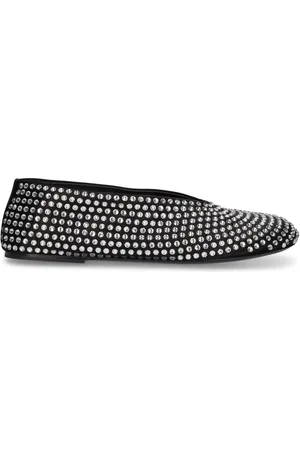 Khaite 5mm Marcy Leather Flat Shoes
