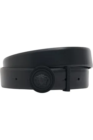 VERSACE 30mm Medusa Leather Belt