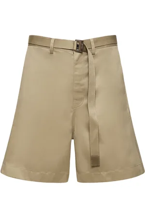 SACAI Cotton Chino Shorts