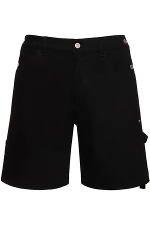 Courrèges Sailor Cotton Denim Shorts