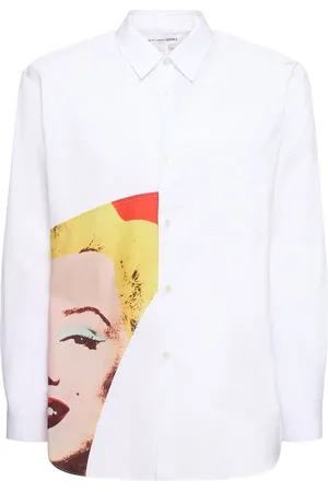 Comme des Garçons Andy Warhol Printed Cotton Poplin Shirt