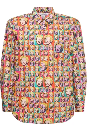 Comme des Garçons Andy Warhol Printed Cotton Poplin Shirt