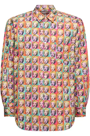 Comme des Garçons Andy Warhol Printed Cotton Poplin Shirt