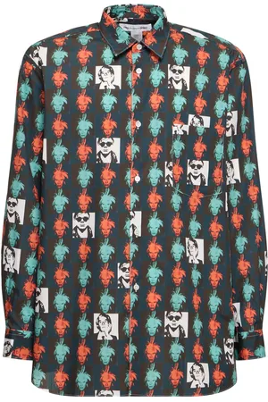 Comme des Garçons Andy Warhol Printed Cotton Poplin Shirt