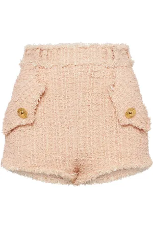 Balmain Tweed Mini Shorts