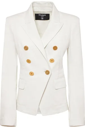 Balmain Double Breast Denim Jacket