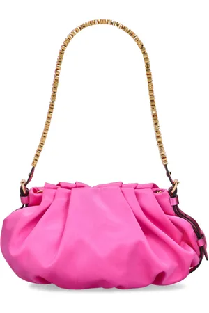 Moschino Mini Satin Bag W/crystal Logo