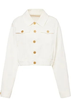 Balmain Denim Cropped Jacket