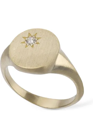LiL Milan Sunshine 9kt Pinkie Ring W/ Zircon