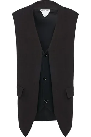 Bottega Veneta Structured Cotton Mélange Double Gilet