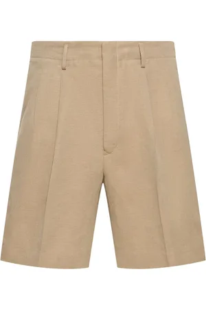 Loro Piana Joetsu Cotton & Linen Bermuda Shorts