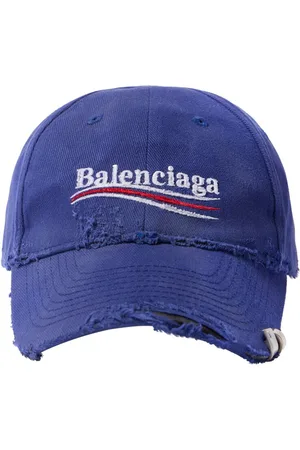 Balenciaga Political Cotton Drill Cap