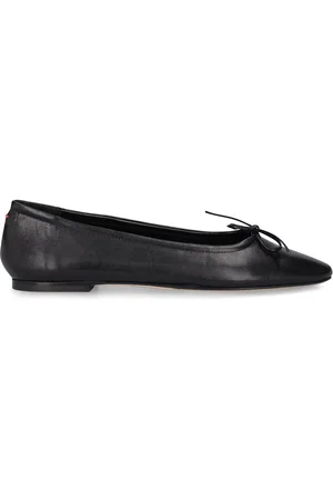 Aeyde 10mm Delfina Leather Ballerina Flats