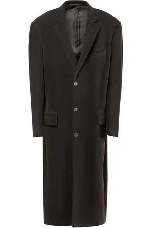 Balenciaga Oversize Cashmere Blend Coat