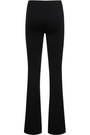 MAGDA BUTRYM Wool Blend Knit Straight Pants