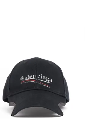 Balenciaga Political Cotton Drill Cap