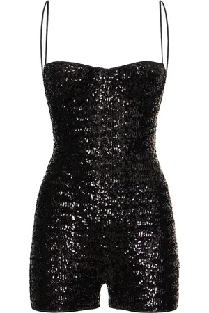 Oseree Sequined Mini Jumpsuit