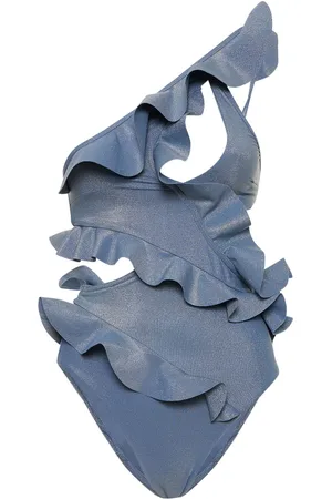 ZIMMERMANN August Asymmetric One Piece Swimsuit