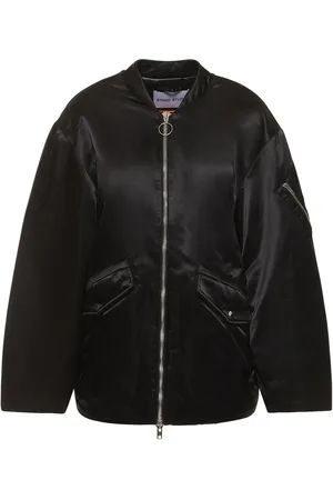 Stand Studio Prim Satin Twill Bomber Jacket