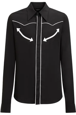 Balmain Western Lyocell Shirt