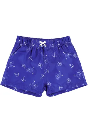 MONNALISA Printed Nylon Swim Shorts