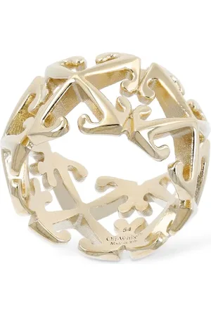 OFF-WHITE Multi Arrow Brass Ring