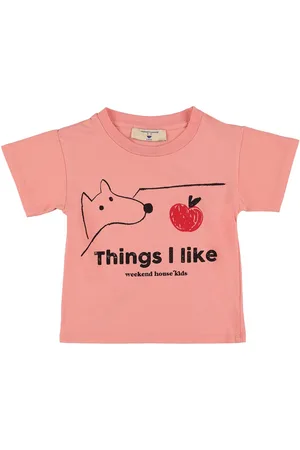 Weekend House Kids Printed Cotton Blend S/s T-shirt