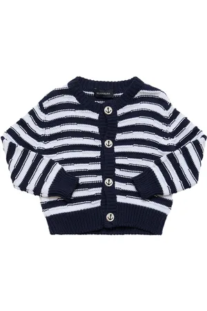 MONNALISA Cotton Knit Cardigan