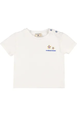 Weekend House Kids Printed Cotton Blend T-shirt