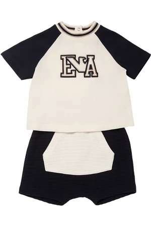 Emporio Armani Cotton Jersey T-shirt & Shorts