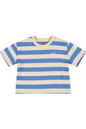 Tiny Cottons Striped Pima Cotton T-shirt