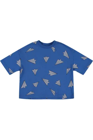 Jelly Mallow Printed Cotton Jersey T-shirt