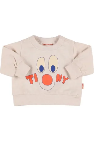 Tiny Cottons Printed Cotton Blend Sweatshirt