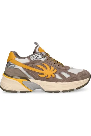 Palm Angels The Palm Runner Leather Sneakers
