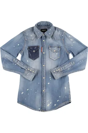 Dsquared2 Light Cotton Denim Shirt