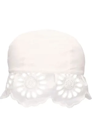 Konges Sløjd Organic Cotton Poplin & Lace Hat