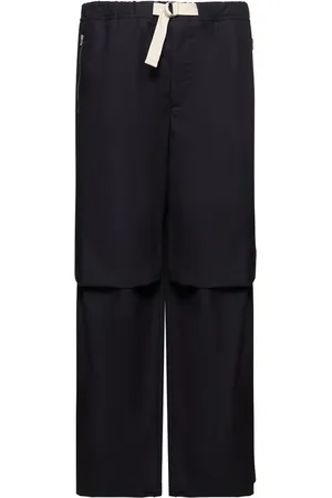 Jil Sander Relaxed Fit Cotton Pants