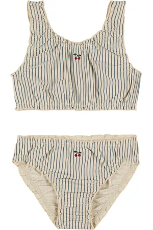 Konges Sløjd Striped Recycled Nylon Bikini