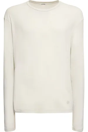 Jil Sander Cotton Long-sleeve T-shirt & Tank Top