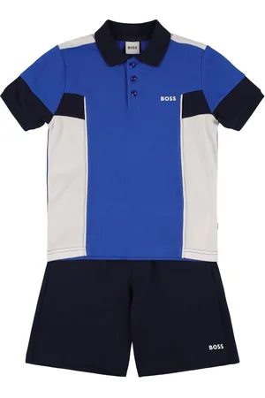 HUGO BOSS Cotton Piqué Polo Shirt & Shorts