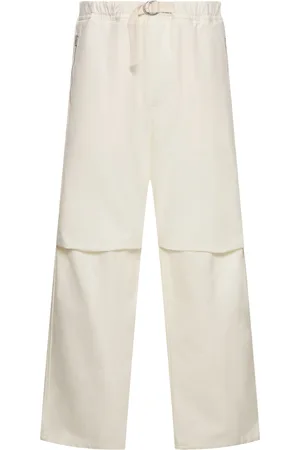 Jil Sander Relaxed Fit Cotton Pants