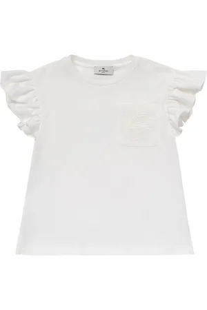 Etro Cotton Jersey T-shirt W/embroidered Logo